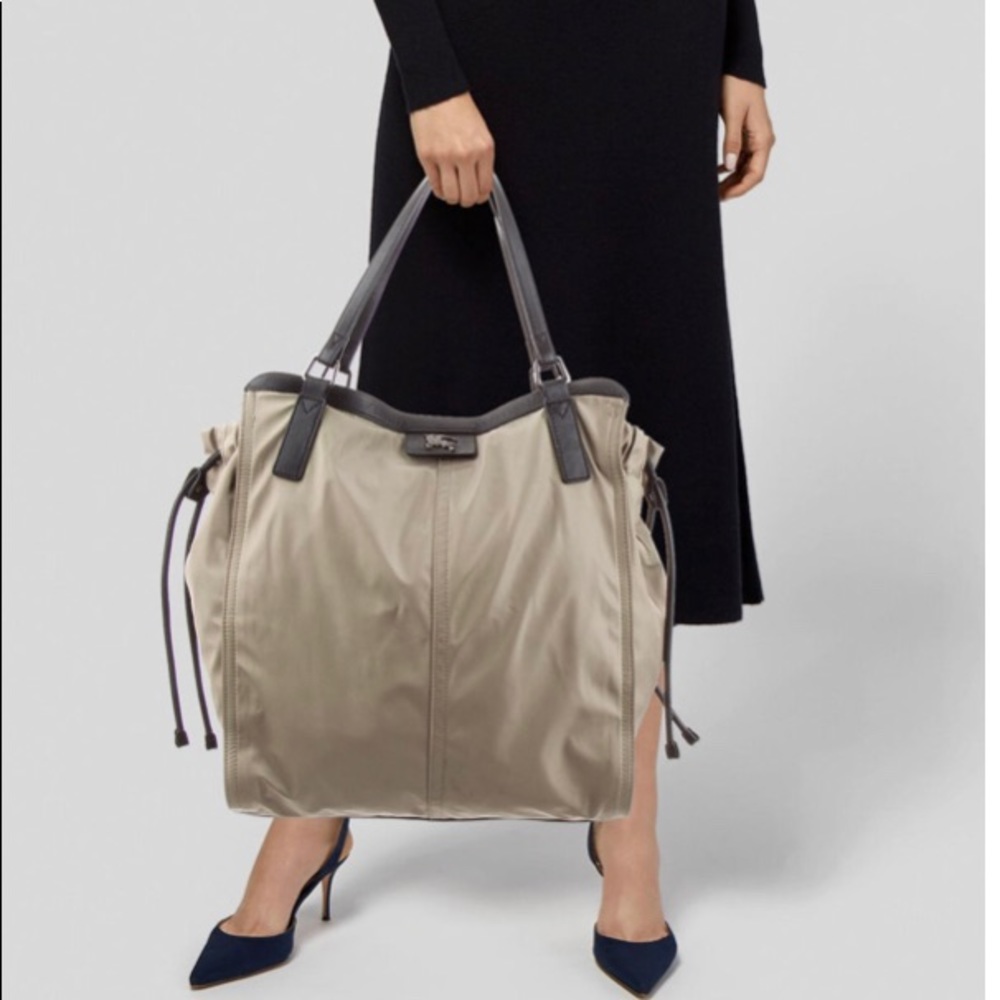 Burberry Buckleigh Nylon Tote
